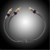 Goldkabel PROFI Y-ADAPTER 1xKUPPLUNG > 2xSTECKER