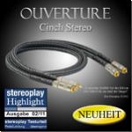 Goldkabel OUVERTURE Cinch Stereo (0,75m)