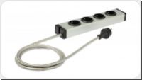 Goldkabel Powerline MKII Steckdosenleiste 4-fach