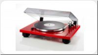 Thorens TD 206 *glnzend rot*