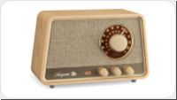 Sangean WR-101 Premium-Retro-Radio *walnuss oder eiche*