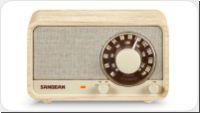 Sangean WR-8 Analoges MW UKW Bluetooth-Regal-Holzradio *alle Farben*