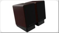 Onkyo GX-30ARC aktiv Regallautsprecher Set *Bordeaux-Walnuss* Limited Edition