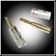Goldkabel highline Bananenstecker Set (4 Stck) *silber*