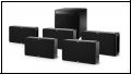 Jamo D 500 THX select 2 5.1 Paket *schwarz*