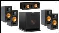 Klipsch 5.1 Set RB81 MKII-RP250C-R112SW *schwarz*