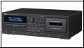 TEAC AD-850 *schwarz* kombiniertes Kassette CD-Player System
