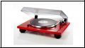 Thorens TD 206 *glnzend rot*