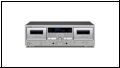 TEAC W-1200 *silber* Doppel-Kassetten-Deck