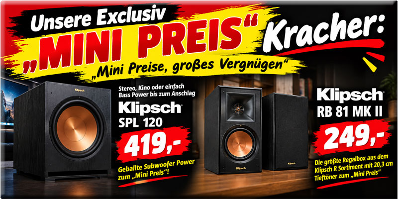 Klipsch Aktion